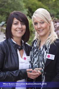 Inspire Award presented to Dawn Lawrence & Gina Madgwick